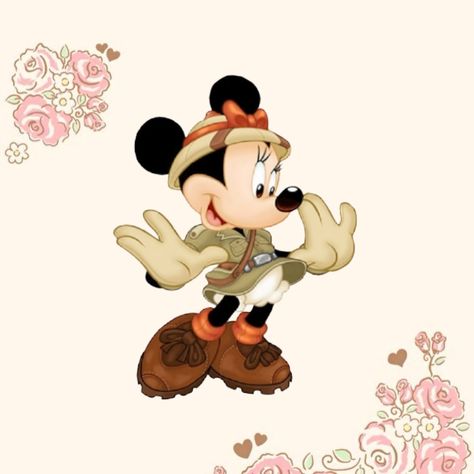 Minnie Mouse Party Favor, Jungle Clipart, Safari Birthday Party Decorations, Mickey Mouse Birthday Cake, Safari Wallpaper, Mickey Safari, Disney Print, Safari Birthday Party, Safari Print