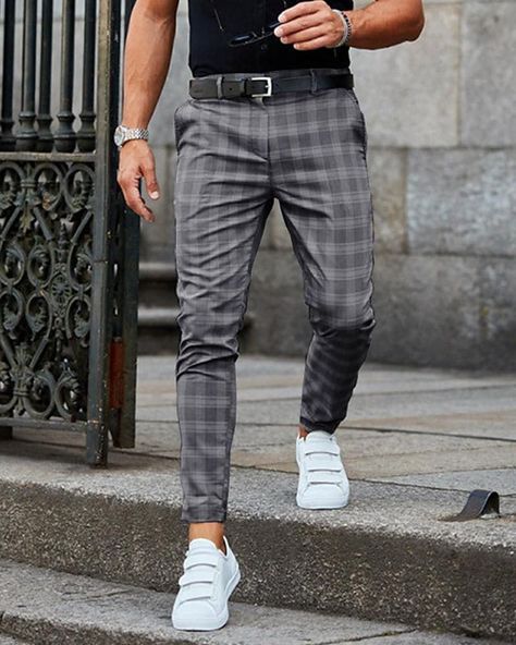 Chino Joggers, Plaid Dress Pants, Zipper Pants, Mens Chinos, Chino Trousers, Green And Khaki, Type Of Pants, Grey Khakis, Plaid Dress