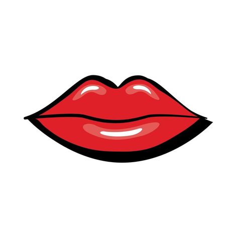 Pop art mouth closed fill style icon Pop Art Mouth, Mouth Clipart, Art Mouth, Vector Free Download, Girl Short Hair, Style Icon, Vector Art, Pop Art, Photo Image