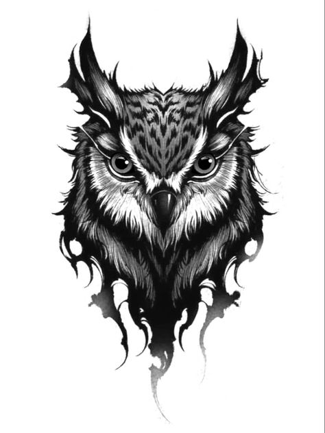 Realistic Owl Tattoo, Tattoo Owl, Owl Tattoo Drawings, Virgo Tattoo Designs, Throat Tattoo, Chicano Style Tattoo, Owl Tattoo Design, Chest Tattoos, Tattoo Bracelet