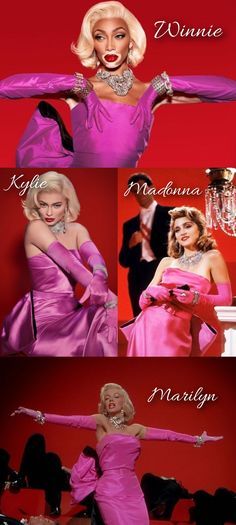 #USA Marilyn Monroe Birthday Dress, Pink Celebrity Outfit, Marlyne Monro In Pink Dress, Kylie Jenner Marilyn Monroe, Madonna Pink Dress, Iconic Madonna Outfits, Marilyn Monroe Outfits Halloween, Marilyn Monroe Iconic Dress, Marilyn Monroe Pink Dress Costume