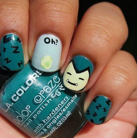 Janet Mendoza making us smile again with a Snorlax. Featuring the Pokemon GO egg… Pokemon Nails Designs, Pokemon Nail Art, Adventure Time Nails, Pikachu Nails, Pokemon Nails, Anime Nail, Fun Manicure, Anime Nails, Aesthetic Nails