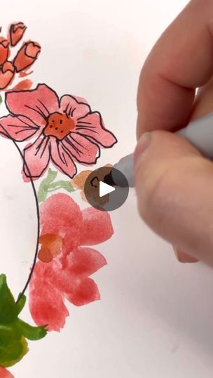 2024 Card, Watercolor Videos, Card Artwork, Watercolor Pencil Art, Color Lessons, Water Coloring, Cards Watercolor, Watercolor Video, Watercolor Paintings For Beginners