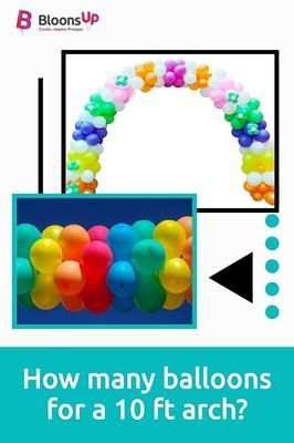 How Many Balloons For An Arch, Ballon Business, Ballon Column, Balloon Games For Kids, Balloon Arch Frame, 60 Balloons, Balloon Arch Diy, Dance Theme, Balloon Race