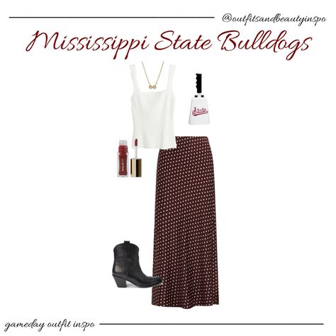 Mississippi State Bulldogs, Mississippi State, Gameday Outfit, Mississippi, H&m, Travel, Outfit Inspo