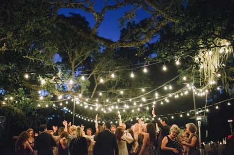 Garden Party Lights Backyard, Night Garden Party Decorations, Outside Party Decorations Night, Sweet 16 Backyard Party Ideas Summer, Urban Garden Party, Garden Party Evening, Birthday Party Garden Decoration, Summer Garden Party Ideas Decor, 18th Garden Party Ideas