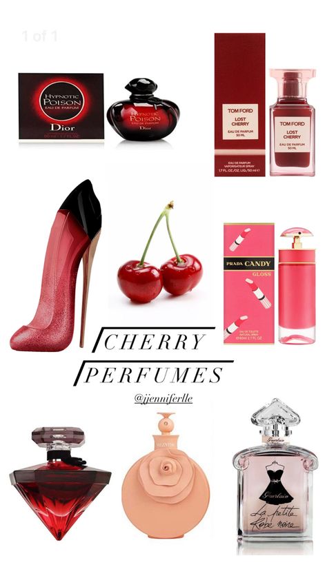 Best cherry perfumes cherry perfume aesthetic perfume collection ideas cherry smelling perfumes cherry body sprays shuffles perfume collection ideas Cherry Perfume Aesthetic, Cherry Perfume, Aesthetic Perfume, Parfum Tom Ford, Perfume Aesthetic, Fragrances Perfume Woman, Perfume Collection Fragrance, Body Smells, Perfume Scents