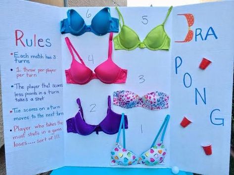 Poolside Bachelorette, Poolside Bachelorette Party, Bra Pong, Hen Night Ideas, Pure Romance Party, Hen Party Games, Awesome Bachelorette Party, Bridal Bachelorette Party, Party Plan