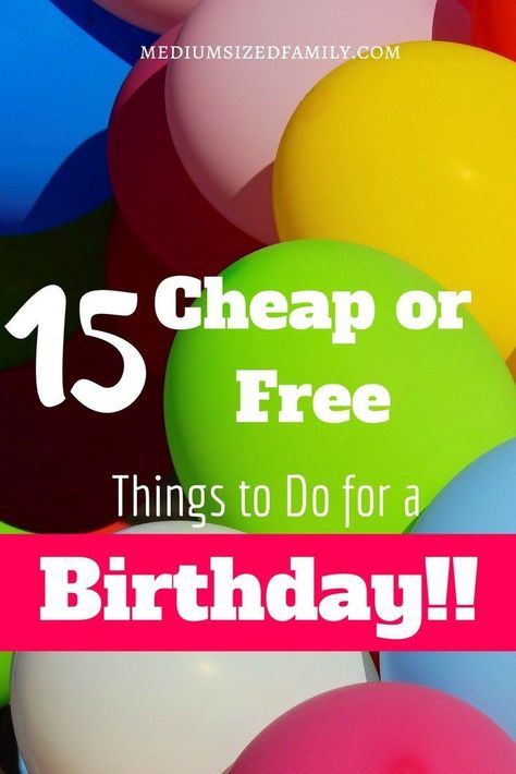 Birthday Ideas Cheap, What To Do For Birthday, Last Minute Birthday Ideas, Cheap Birthday Ideas, Birthday Plan Ideas, Birthday Ideas For Kids, 17. Geburtstag, Cheap Birthday Party, Budget Birthday