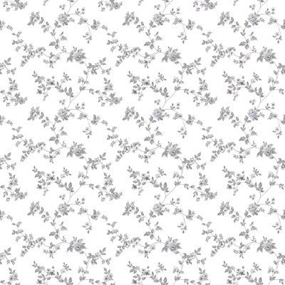 Delicate Wallpaper, Black And Grey Wallpaper, Grey Floral Wallpaper, Galerie Wallpaper, Craft Shed, Cottage Charm, Trellis Design, Light And Space, Small Print