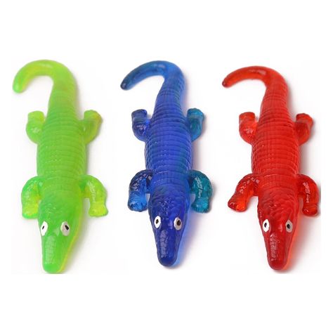 Buy 3 Sticky Stretchy Crocodiles, Way to Celebrate Party Favors, TPR Material, 3 Pieces at Walmart.com Crocodile Birthday Party, Crocodile Birthday, Crocodile Party, Animal Party Favors, Crocodiles, Birthday Shopping, 10th Birthday, Animal Party, Party Planner