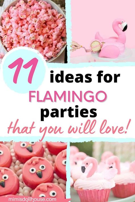 Flamingo Party Food, Flamingo Party Ideas, Pink Flamingo Birthday, Flamingo Birthday Cake, Diy Flamingo, Flamingle Party, Flamingo Party Decor, Flamingo Pool Parties, Pink Flamingo Party