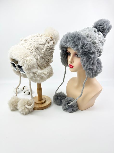 Chunky winter hat