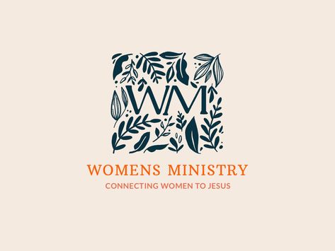 Women’s Ministry Rebrand Womens Ministry Logo, Women’s Conference, Journey Logo, Sermon Graphics, Elegant Logos, Young Adult Ministry, Church Branding, Women's Conference, Women Logo