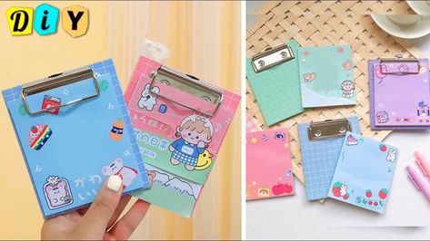 Crafted by Hand: DIY Projects That Showcase Your Skills Diy Stationery Set, Notepad Diy, Handmade Paper Craft, Diy Crafts For School, Travel Crafts, Hello Kitty Crafts, Easy Craft Ideas, Paper Toys Template, Diy Doll Miniatures