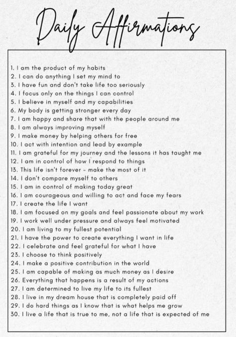 Daily Intentions Examples, Intentions Examples, Monthly Intentions, Daily Intentions, Lead By Example, I Can Do Anything, I Believe In Me, I Am Grateful, Daily Affirmations