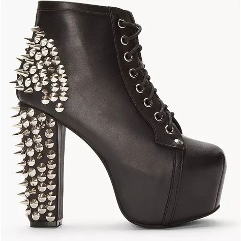 Gotta Love Studds  on We Heart It Spiked Boots, Lita Boots, Jeffrey Campbell Lita, Gladiator Shoes, Spike Shoes, Gothic Shoes, Trendy Boots, Shoes And Sandals, Ankle Heels