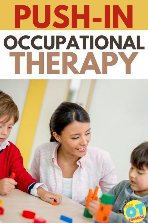 Are you a new school based occupational therapist wondering how to implement a “push in” therapy service delivery model? Perhaps you have been practicing for a while and are looking for some tips to transition your services from your therapy space to the classroom. For additional reading, the OT Toolbox has a comprehensive post on occupational therapy in school system. Barn Craft, Goals Activities, Occupational Therapy Schools, Therapy Space, School Based Therapy, Goal Activities, Social And Emotional Learning, Improve Life, Occupational Therapy Activities