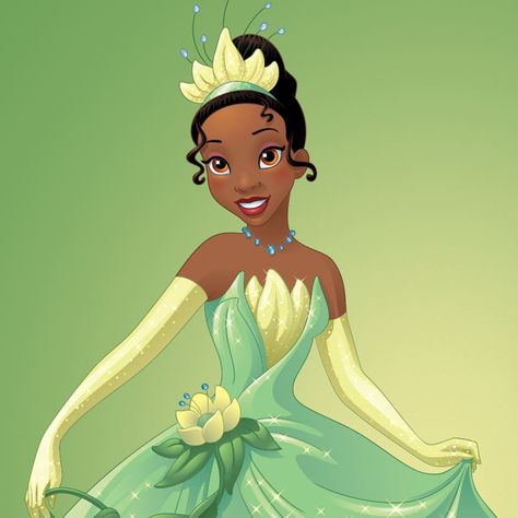 Black Disney Princess, Tiana Disney, Frog Costume, Princesa Tiana, Disney Princess Tiana, Animation Disney, Princess Movies, Disney Wall, Princess And The Frog