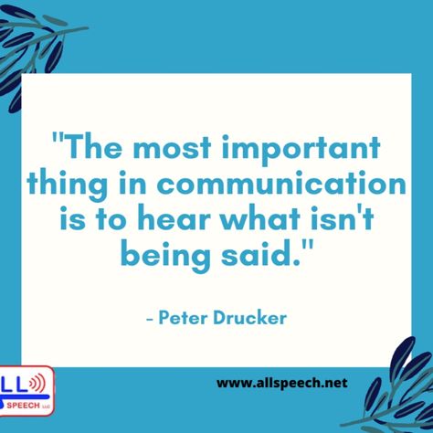 Speech therapy inspirational quotes that illustrate the importance of communication. 
#speechtherapy #slplife #allspeechllc Speech Pathology Quotes, Slp Quotes, Speech Therapy Quotes, Importance Of Communication, Inspirtional Quotes, Therapy Quotes, Soulmate Love Quotes, Speech Pathology, Speech Language Pathology