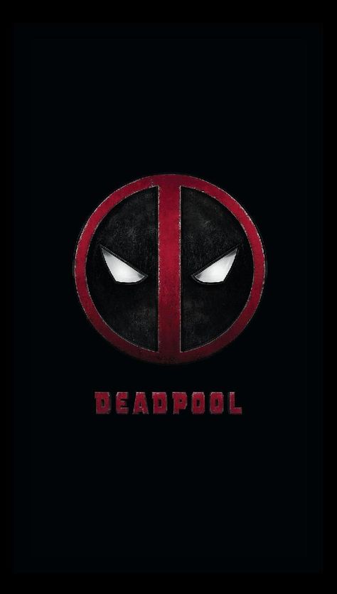 Deadpool Logo, Deadpool Movie, Hd Wallpaper, Deadpool, Wallpapers, Iphone, Black