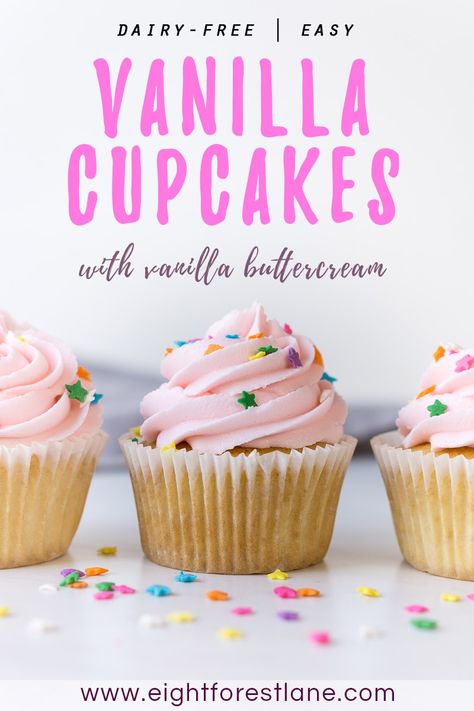 Cupcakes Dairy Free, Dairy Free French Toast, Dairy Free Cinnamon Rolls, Dairy Free Sugar Cookies, Dairy Free Chocolate Chip Cookies, Dairy Free Cake Recipe, Dairy Free Cupcakes, Dairy Free Chocolate Cake, Dairy Free Frosting