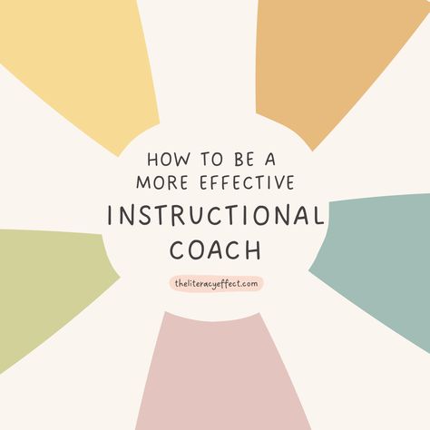 Teachers need to get to a point where they feel like they need their grade level content teams in order to plan and implement curriculum, not like going to a team meeting is just one more thing or a waste of time. So how can instructional coaches help to create Collective Teacher Efficacy in teams? I’m glad you asked! Here are SEVEN tangible ways you as an instructional coach or literacy coach can intentionally help to create high-functioning teams that positively impact students’ learning. Instructional Coach Gifts For Teachers, Instructional Coaching Bulletin Board, Literacy Coaching Elementary, Instructional Coach Room, Student Centered Coaching, Instructional Coaching Menu, Literacy Coach Office, Curriculum Coach, Instructional Coach Office