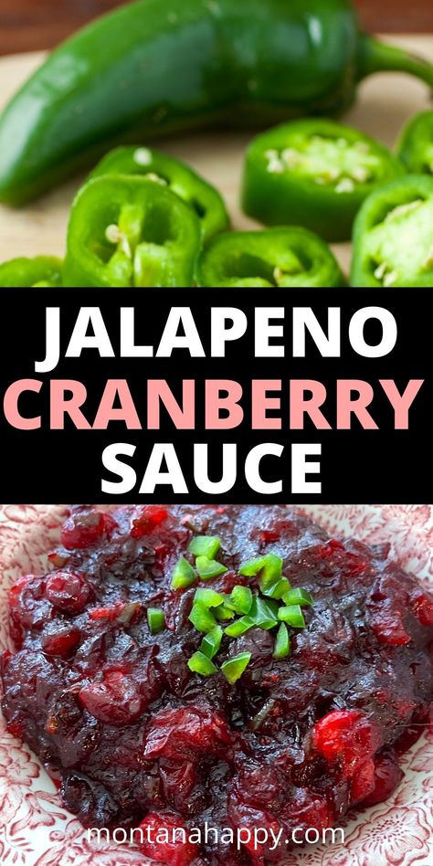 Cranberry Jalapeno Sauce Thanksgiving, Sweet And Spicy Cranberry Sauce, Cranberry Sauce With Jalapenos, Cranberry And Jalapeno Sauce, Cranberries With Jalapeno, Cranberry Jalapeño Sauce, Spicy Cranberry Relish, Cranberry Jelly Sauce, Jalapeno Cranberry Sauce