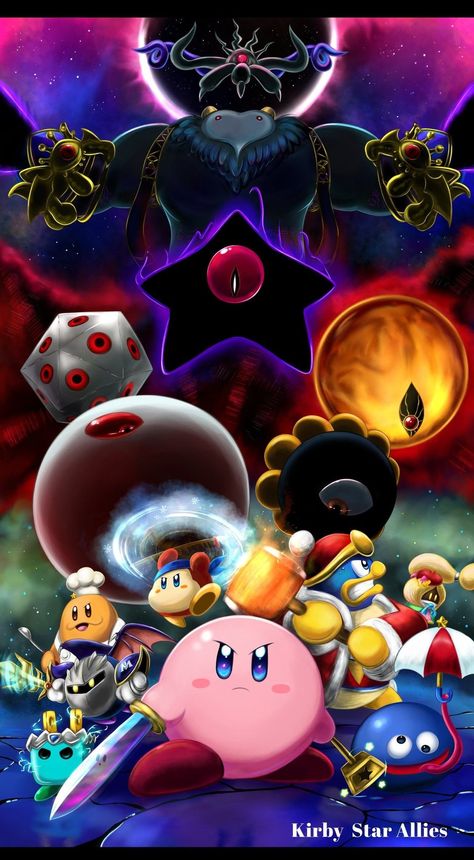 Kirby And The Forgotten Land, Kirby Star Allies, Kirby Star, Kirby Memes, Kirby Nintendo, Kirby Games, Kirby Character, Meta Knight, Kirby Art