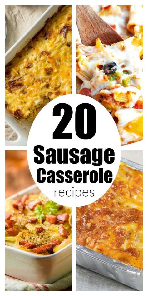 Dinner Recipes Using Jimmy Dean Sausage, Recipes With Crumbled Sausage, Pork Sausage Breakfast Casserole, Sausage And Noodle Casserole, Sausage Link Casserole, Easy Recipes With Sausage, Pork Sausage Casserole Recipes, Blue And Gold Sausage Recipes, Sausage Recipes For Dinner Casseroles