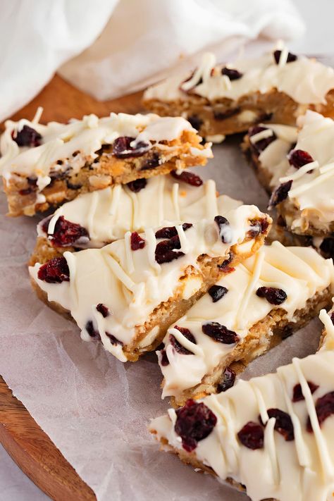 Cranberry Bliss Bars (Starbucks Copycat Recipe) - Insanely Good Bliss Bars Starbucks, Starbucks Pumpkin Bread Recipe, Starbucks Cranberry Bliss, Cranberry Bliss Bars Starbucks, Bliss Bars, Cranberry Bliss, Starbucks Pumpkin Bread, Bliss Bar, Cranberry Bliss Bars