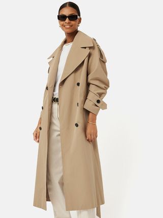 Trent Coat, Work Capsule, Cotton Trench Coat, Classic Trench Coat, Maxi Coat, Long Trench, Double Denim, Long Trench Coat, Long Sleeve Jersey