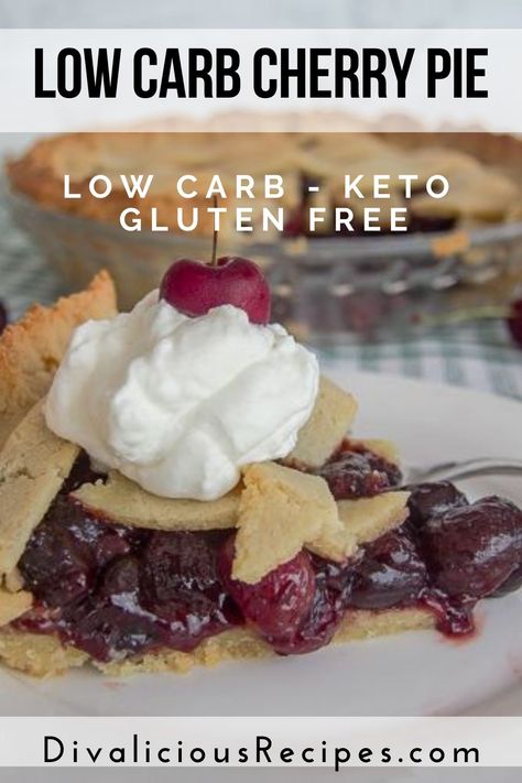 Low Carb Cherry Pie, Dinner Recipes Healthy Low Carb, Cherry Pie Recipe, Low Fat Low Carb, Low Carb Low Fat Recipes, Baking Powder Uses, No Carb Recipes, Low Carb Low Sugar, Best Low Carb Recipes