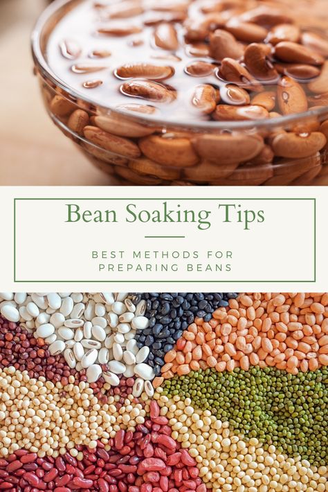 How To Prepare Dry Beans, How Long To Soak Beans Before Cooking, Soak Beans Overnight How To, How Long To Soak Beans, How To Cook Kidney Beans, How To Cook Dried Beans, Cooking Dry Beans, Healthy Spreads, Beans Crockpot