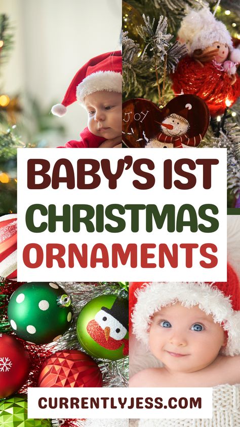 Looking for adorable baby's first Christmas ornament ideas? Check out this guide packed with easy DIY crafts and personalized ornaments you can buy! Make your holiday extra special with the perfect keepsake for your little one's first Christmas. #BabysFirstChristmas #DIYOrnaments #PersonalizedOrnaments Christmas Ornament Ideas, Homemade Christmas Tree, Baby's First Christmas Gifts, Easy Diy Ideas, Baby Christmas Ornaments, Kids Christmas Ornaments, Baby's First Christmas Ornament, Ornament Ideas, Baby Christmas Gifts