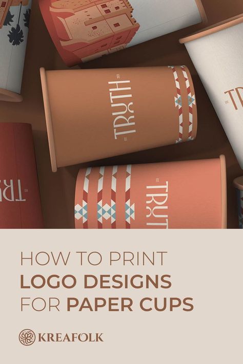 Learn to print logo designs on paper cups with ease! Our step-by-step guide will help your brand stand out, one cup at a time. Let's join us! Paper Coffee Cup Design Ideas, Paper Cups Design, Designs On Paper, Paper Cup Design, Cup Logo, Collateral Design, Paper Coffee Cup, Coffee Cup Design, Motion Graphics Design