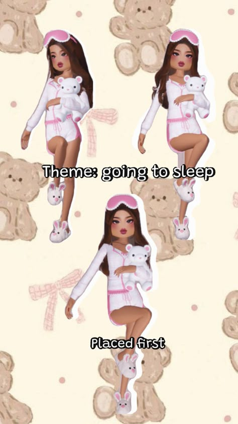 #bedtime #sleep #rest #dti #challenge #first #won Going To Sleep Dress To Impress, Clean Room Motivation, Tiny Baby Animals, Dress Impress, Outfit Hacks, Sleeping Dress, Dti Ideas, Going To Sleep, Baddie Outfits Ideas