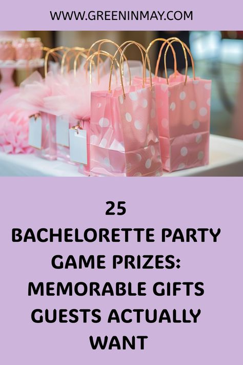 Looking for bachelorette party game prizes? Here are creative and delightful gifts and prize ideas that will add a competitive edge to your bachelorette party games Bachelorette Party Game Prizes, Prizes For Games Adults, Game Prizes For Adults, Prize Ideas For Adults, Party Game Prizes, Bridal Shower Gift Bags, Prize Ideas, Bachelorette Party Game, Party Prizes