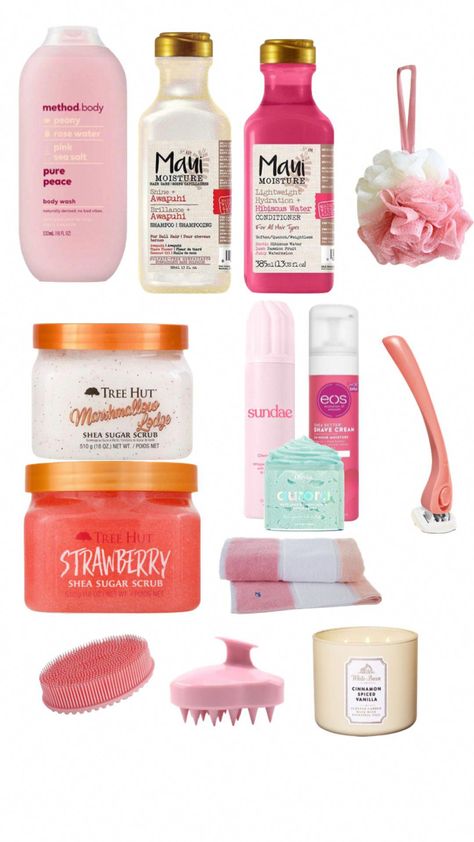 Shower Essentials Products, Everything Shower Products, Vanilla Hygiene, Shower Products Aesthetic, Aesthetic Shower Products, Shower Care, Bath And Shower Products, Shower Essentials, Expensive Beauty Products