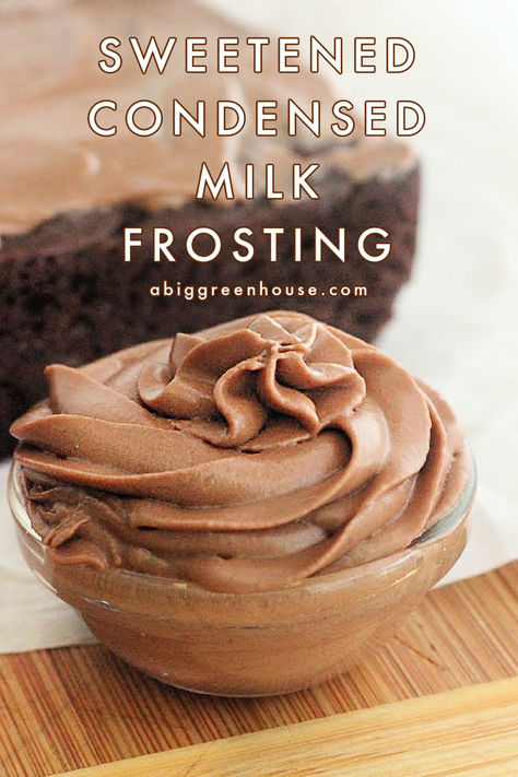 Sweetened Condensed Milk Frosting Sweetened Condensed Milk Frosting, Condensed Milk Frosting, Milk Frosting, Homemade Condensed Milk, Frosting Recipes Easy, Favorite Dessert, Pie Cake, Sweetened Condensed Milk, Frosting Recipes