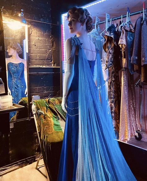 Anastasia Inspired Dress, Anastasia Blue Dress, Ballgown Aesthetic, Anastasia Costume, Anastasia Cosplay, Anastasia Broadway, Anastasia Musical, Anastasia Dress, Broadway Costumes