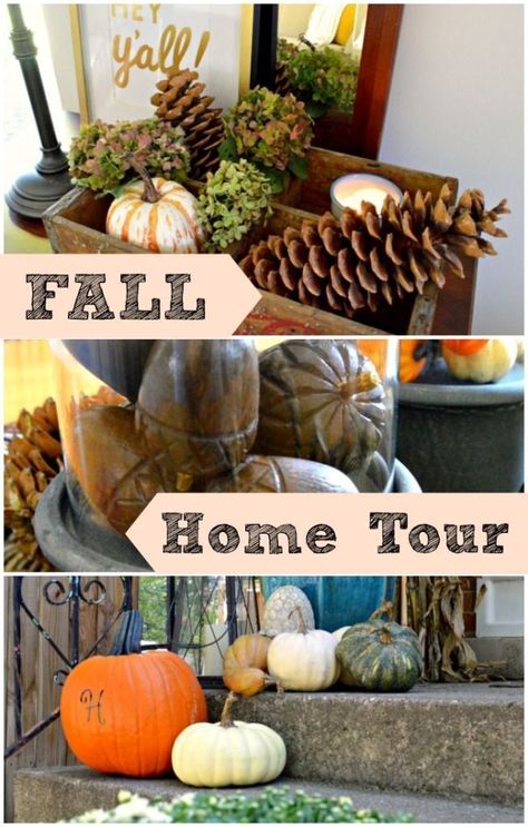 Fall Home Tour 2014 - CHATFIELD COURT Ethereal Autumn, Fall Home Tour, Fall Yall, Fall Thanksgiving Decor, Fall Deco, Autumn Decorating, Fall Inspiration, Autumn Crafts, Fall Time