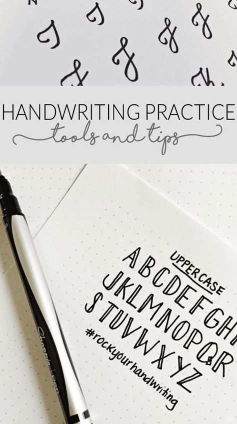 8 Handwriting Tutorials For Your Journal | pageflutter.com How To Bullet Journal, Improve Your Handwriting, Improve Handwriting, Fantasy Angel, Bujo Planner, Alfabet Letters, Calligraphy Hand Lettering, Creative Lettering, Cursive Writing