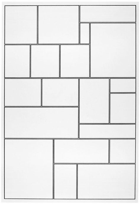 Accidental Abstraction: Works by Marc Nagtzaam – SOCKS Courtyard Flooring, Diy Toys Easy, Mondrian Art, Book Theme, Wall Panel Design, Collage Template, Graphite Drawings, Wall Cladding, Stained Glass Patterns