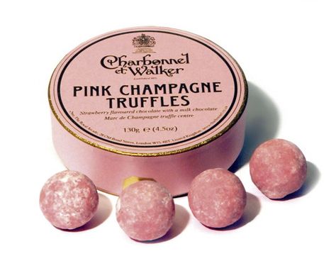 packaging Champagne Truffles, Bloomberg Businessweek, Charbonnel Et Walker, Pink Passion, Chocolate Cream, Logo Food, Dessert Drinks, Global Economy, Pink Champagne