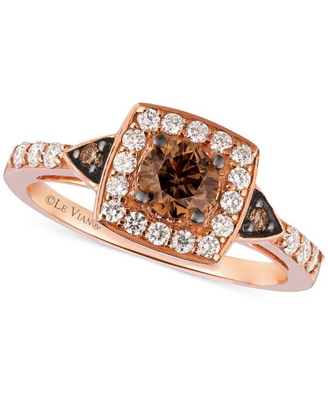 Turquoise Jewelry Rings, Chocolate Diamond Ring, Brown Diamond Ring, Levian Jewelry, Chocolate Diamond, Queen Jewelry, Chocolate Diamonds, Diamond Birthstone, Le Vian