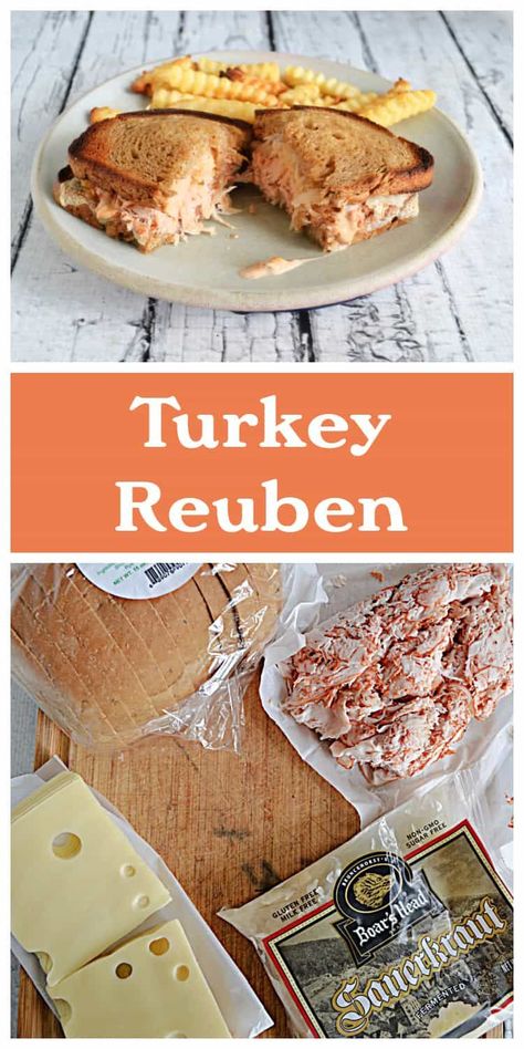 Rubin Sandwich, Reuben Recipes, Rachel Sandwich, Turkey Reuben, Reuben Recipe, Reuben Sandwich Classic, Reuben Casserole, Gluten Free Milk, The Best Turkey