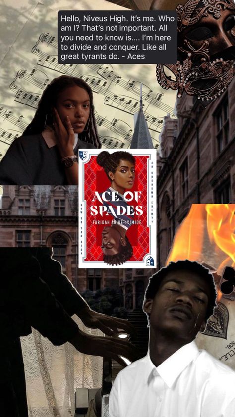 Aesthetic Ace Of Spades Book, Ace Of Spades Aesthetic, Spades Aesthetic, Novel Wattpad, Book List Must Read, Books To Read Before You Die, Recommended Books To Read, Ace Of Spades, Black Books