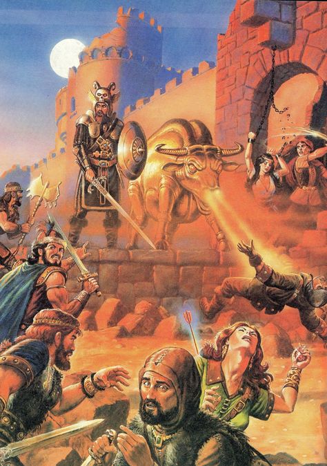 The aesthetics of D&D 2nd Ed Arte Pulp, Classic Rpg, Dungeons And Dragons Art, New Fantasy, Alien Concept Art, Dnd Art, Fantasy Adventure, Fantasy Concept Art, Warhammer Fantasy