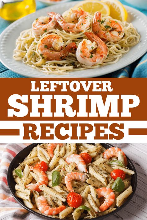 These leftover shrimp recipes are a great way to repurpose last night's seafood feast! From scampi to dip to chowder, don't let those tasty shrimp go to waste! What To Do With Leftover Cooked Shrimp, What To Do With Leftover Shrimp, Leftover Shrimp Recipes Ideas, Leftover Cooked Shrimp Recipes, Boiled Shrimp Leftover Recipes, Leftover Boiled Shrimp, Leftover Shrimp Recipes, Steamed Shrimp Recipe, Leftover Shrimp